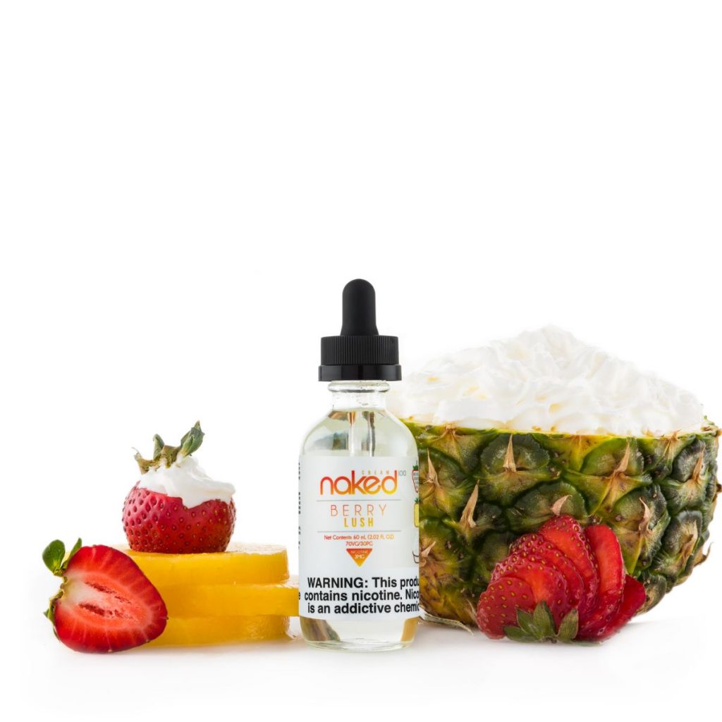 Naked 100 Cream & Fusions 60ml E-Juice - Glass Gone Wow