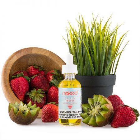 Strawberry Pom By Naked 100 Menthol E-Liquids 60ml ⋆ Vape 